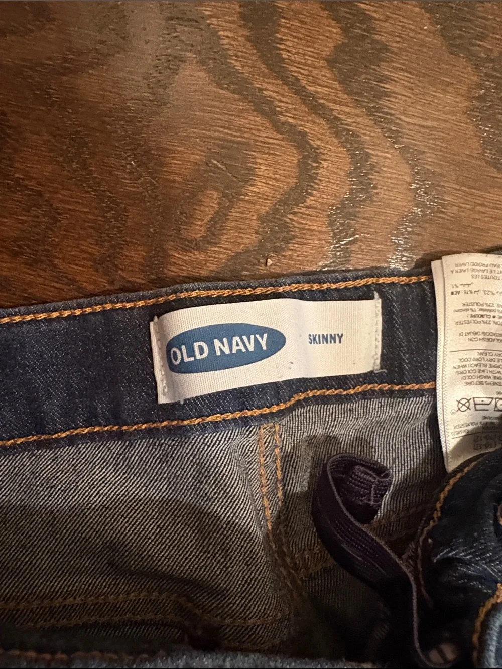 Old Navy Girls Dark Blue Skinny Jeans